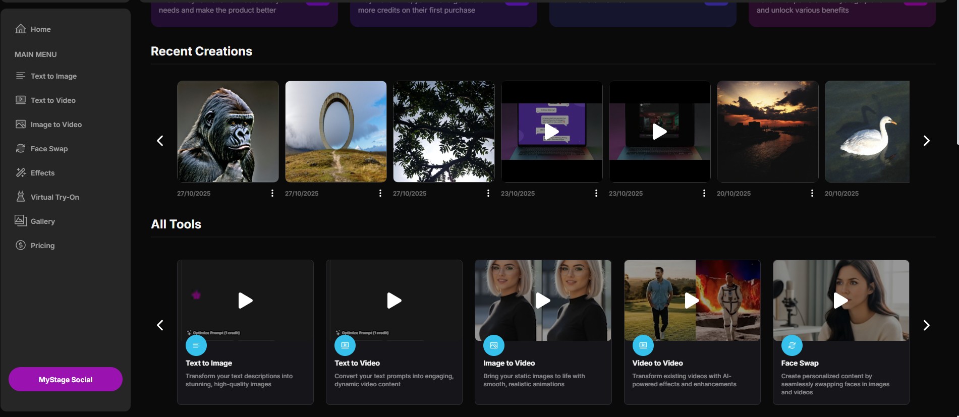 Master the Creator Studio Dashboard on MyStage.AI